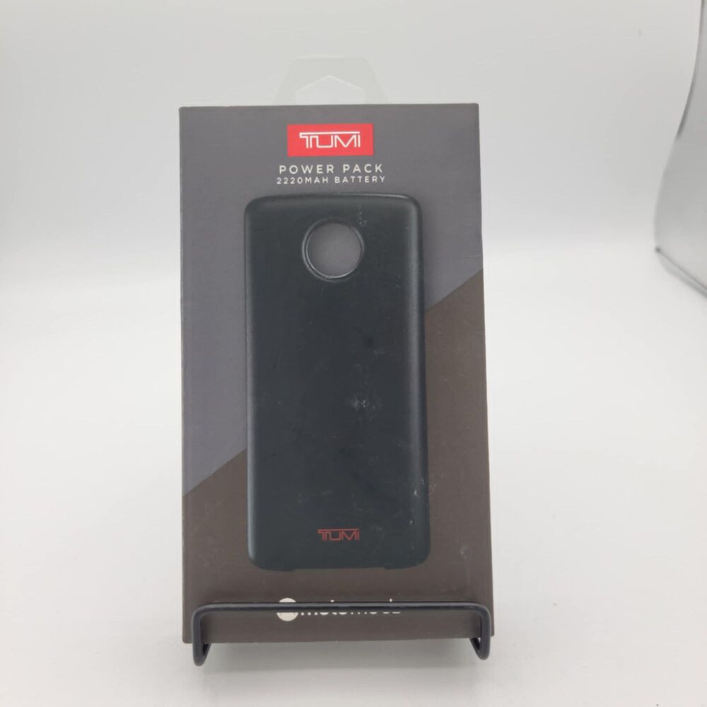 Tumi Power Pack 2220mah Battery Motorola Mod Moto Z 2 3 4 Play Force - NEW